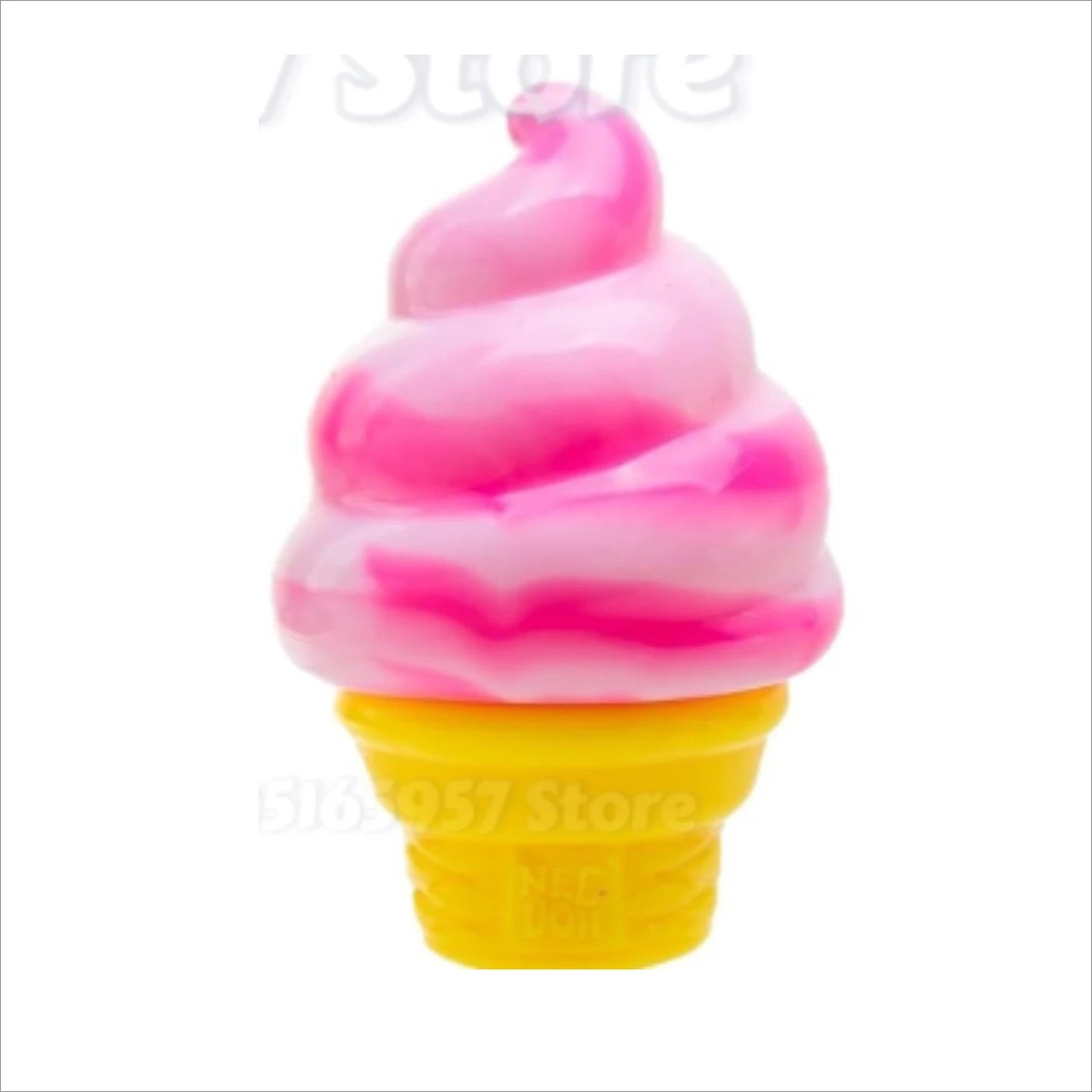 Nee-doh Nice Cream Cone Colorful Ice Cream Shaped  Sensory Stress Reliever Fidget Tool for Anxiety & Focus for Adults & Kids